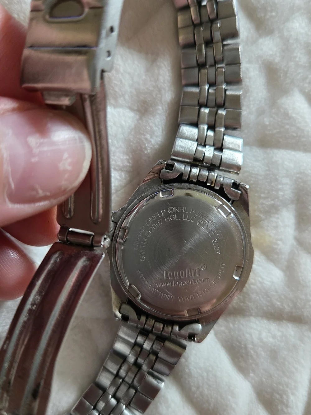 Vintage Y2K LSU Two-Tone Stainless Steel Wristwatch